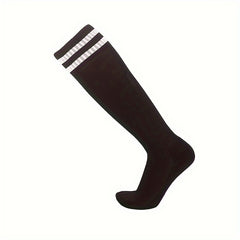 Non-slip Soccer Socks - Striped Compression Socks for Adults & Children