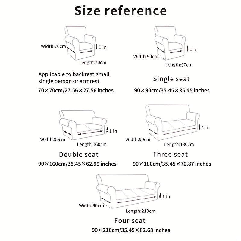 Modern Anti-slip Sofa Slipcover Cat Scratch Resistant Universal Furniture Protec
