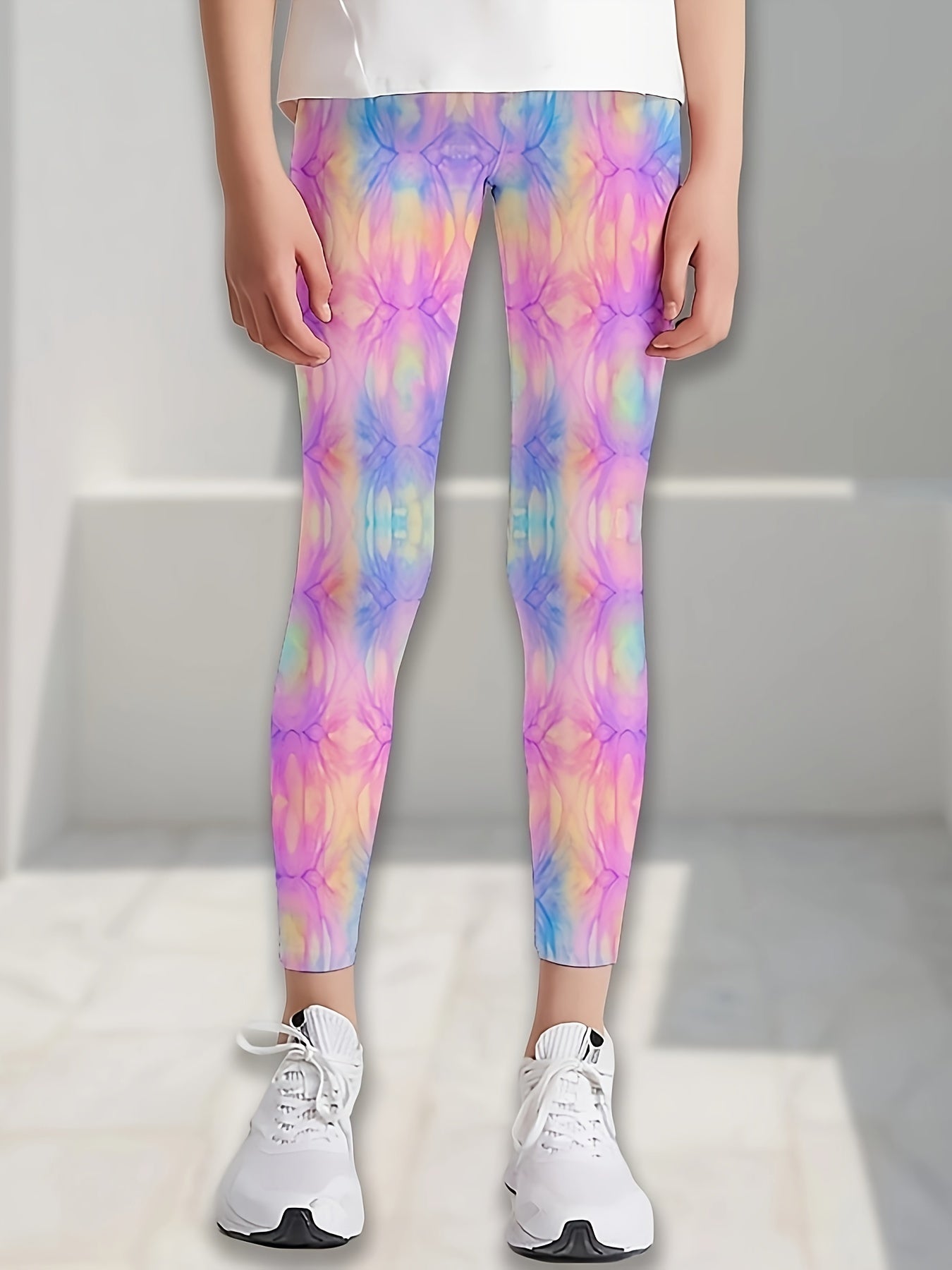 Sweet Girls Tie Dye Activewear Leggings