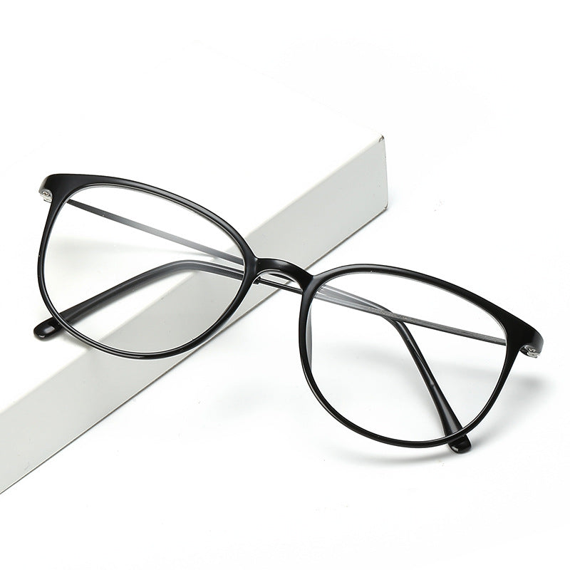 Vintage Square Frame Optical Glasses Artistic Myopia Glasses