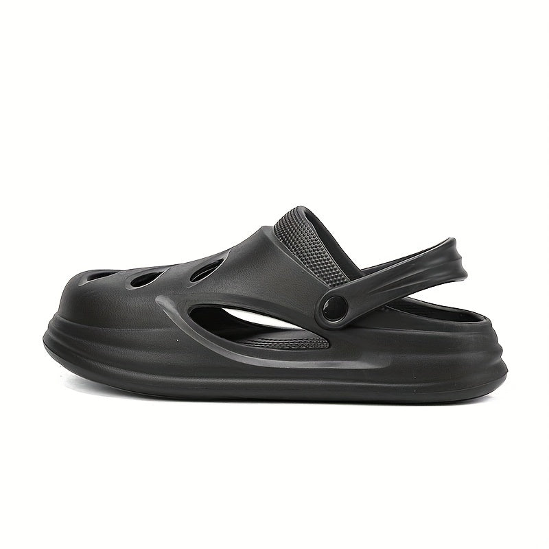 Men's Lightweight Comfy Clogs Hollow Out Non Slip Garden Shoes Summer