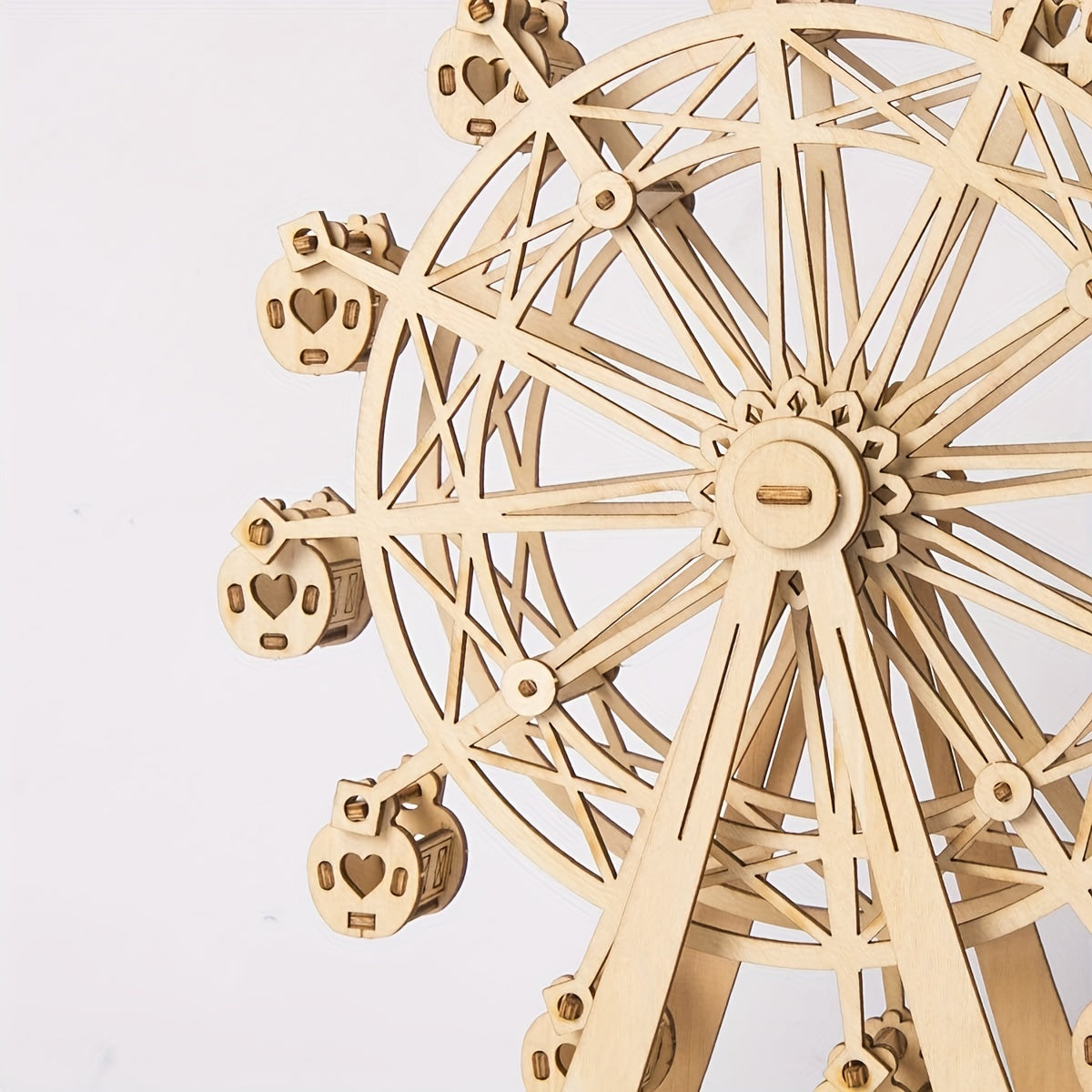 3D Wooden Puzzle Ferris Wheel Kit Educational Birthday Gift