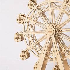 3D Wooden Puzzle Ferris Wheel Kit Educational Birthday Gift