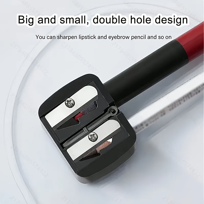 Autumn 2 in 1 Manual Pencil Sharpener for Travel
