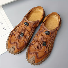 Men's Stitch Non Slip Sandals Wear resistant Comfy Beach Shoes Summer