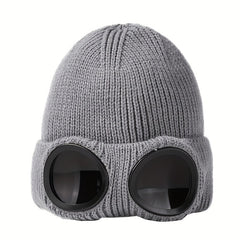 Windproof Knitted Hat for Skiing Winter Hiking
