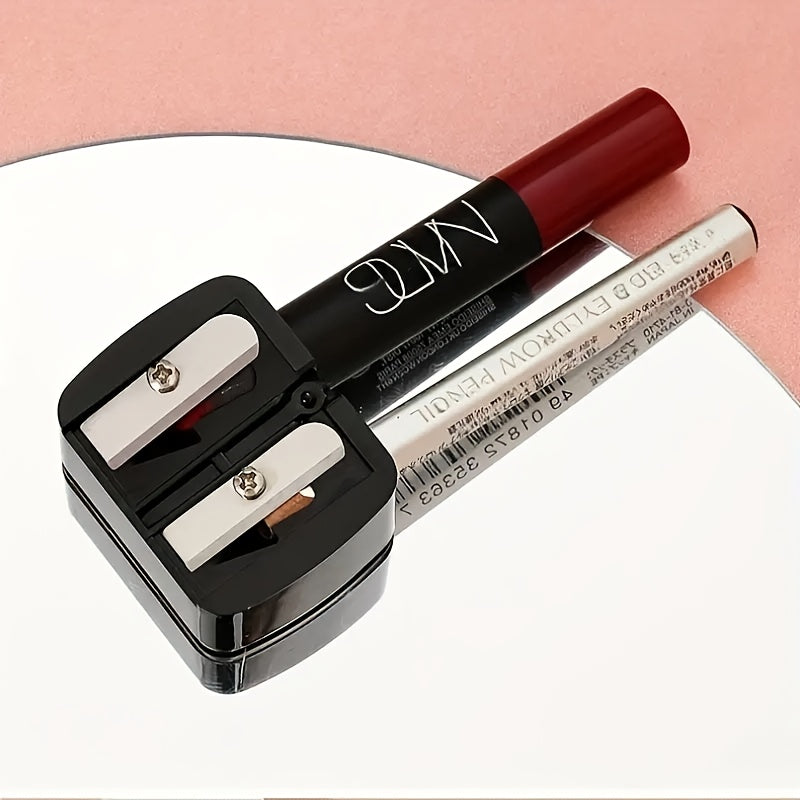 Personalized Makeup Sharpener Pencil Case with Custom Name Text