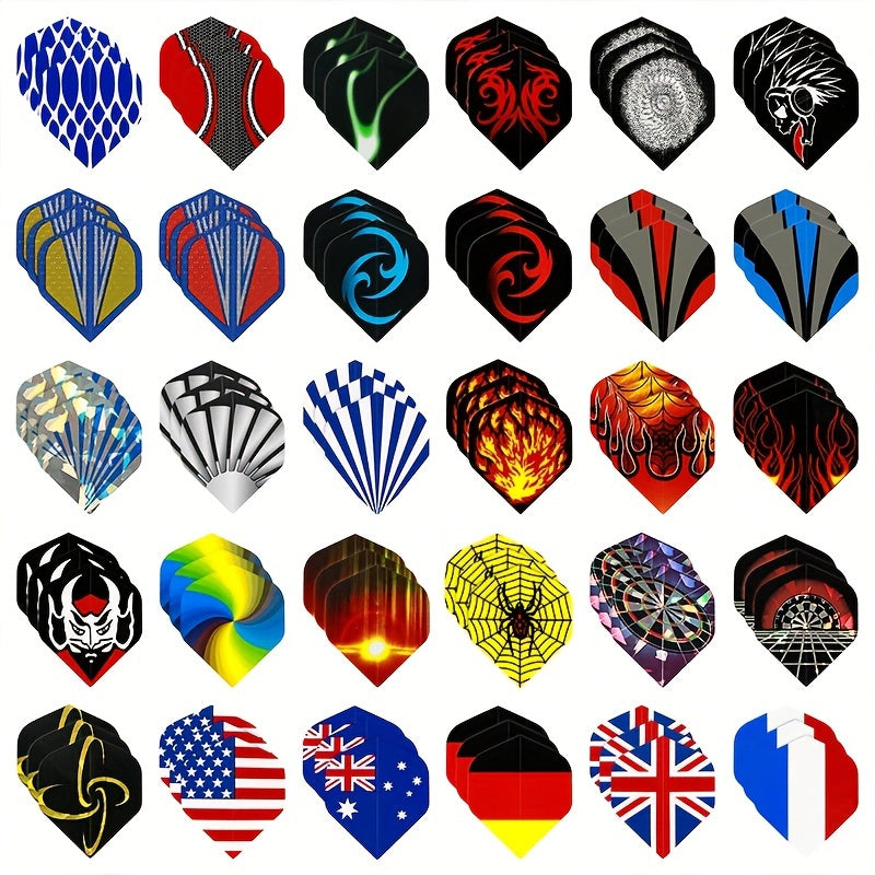90pcs Dart Wings Set Replacement Dart Accessories Parts