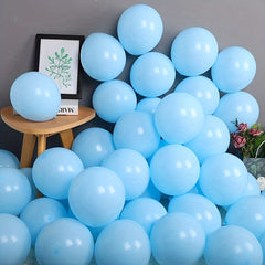 Pastel Balloon Garland Kit for Boy's Birthday Party
