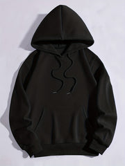 Kangaroo Pocket Hoodie Casual Long Sleeve Drawstring Hoodies Sweatshirt