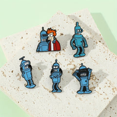 Robot Emotion Management Pin For Boys