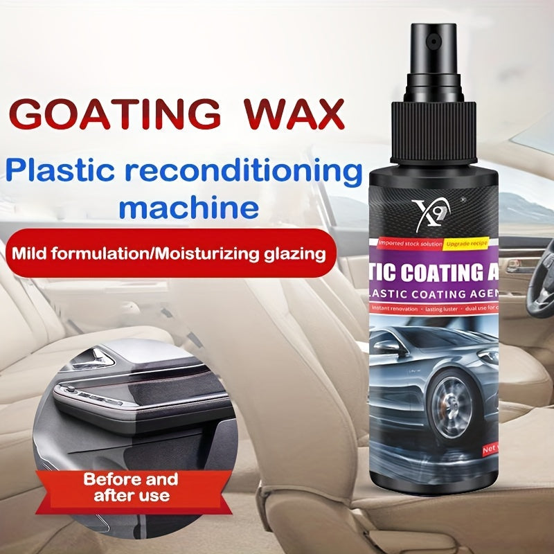 Car Interior Plastic Parts Refurbisher Varnish Coating Restoration Cleaner
