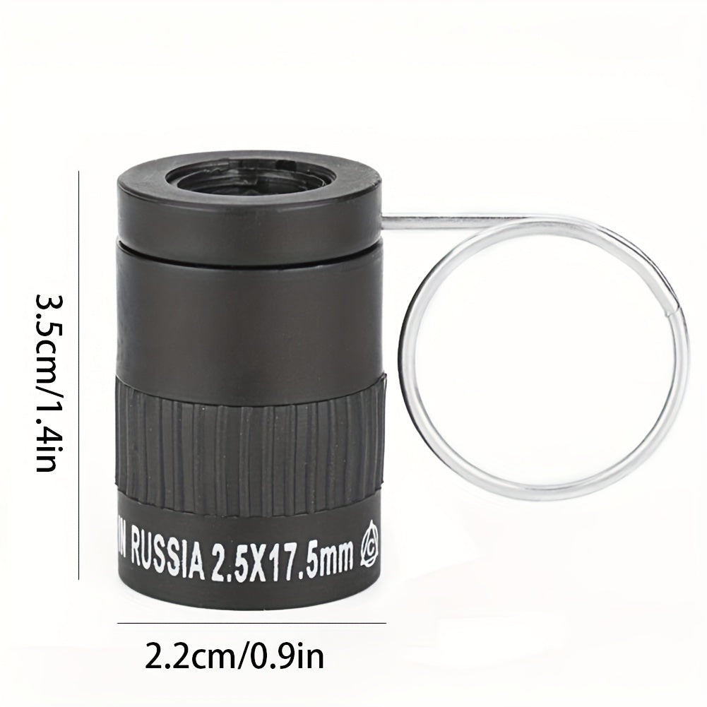 Mini Monocular Telescope Handheld with Finger Buckle for Outdoor Activities