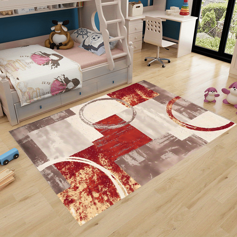 Nordic Minimalist Washable Non Slip Area Rug Large Carpet
