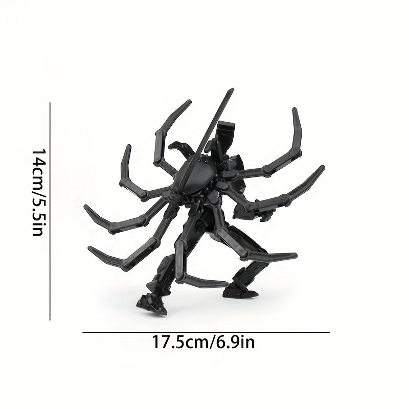 2 Combat Mecha Spider Kits with 18 Joints CCBY4.0