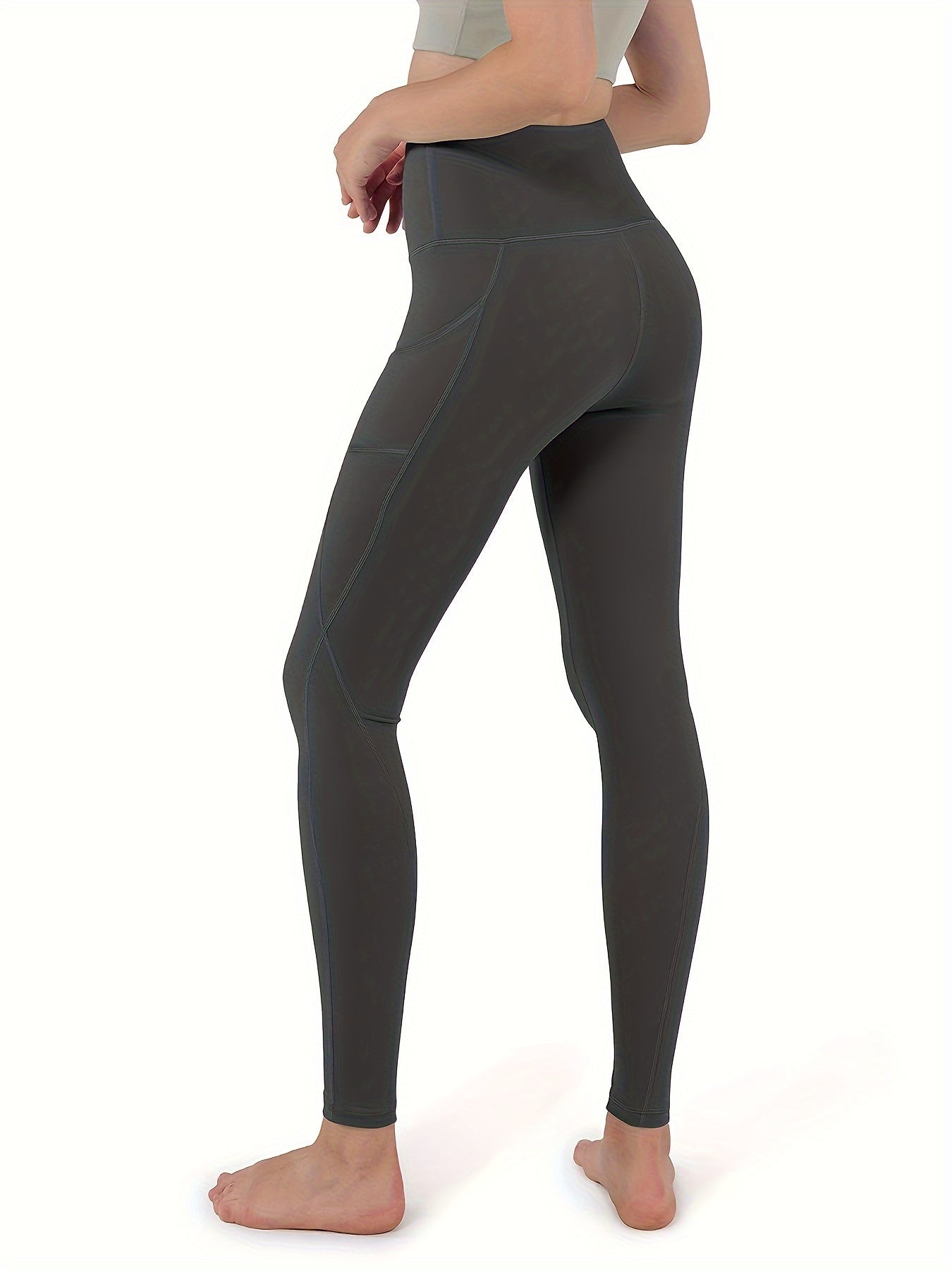 High Waist Yoga Pants With Pockets Tummy Control Leggings for Women