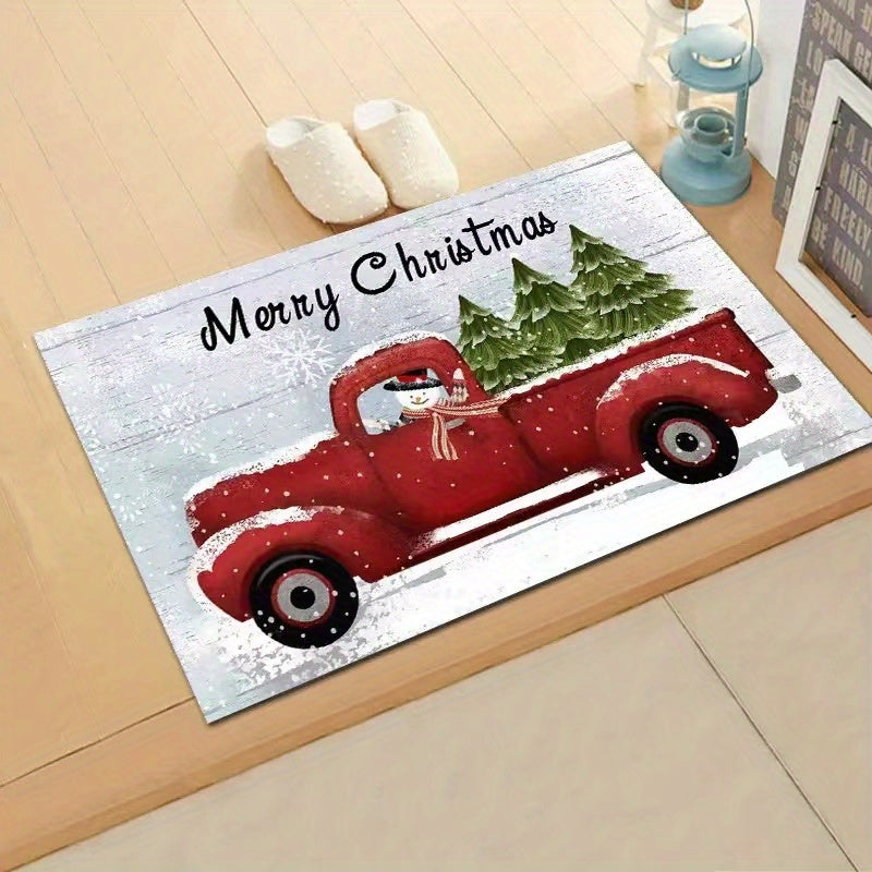 Christmas Snowman Area Rug Kitchen Carpet Mat Room Decor Home Decor 40
