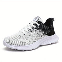 Breathable Gradient Mesh Running Shoes