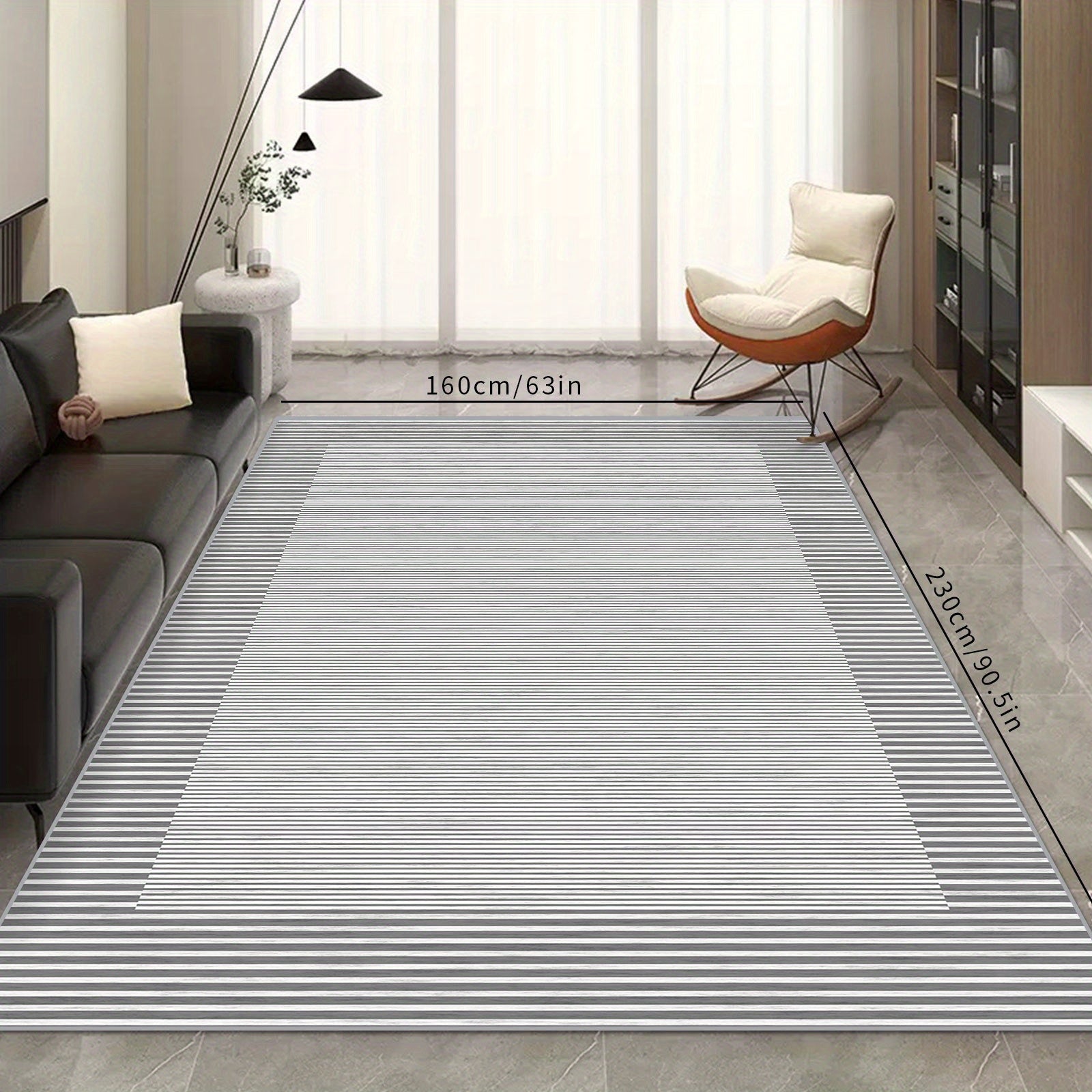 Modern Area Rug Nordic Carpet Living Room Rug Sofa Tea Table Carpet