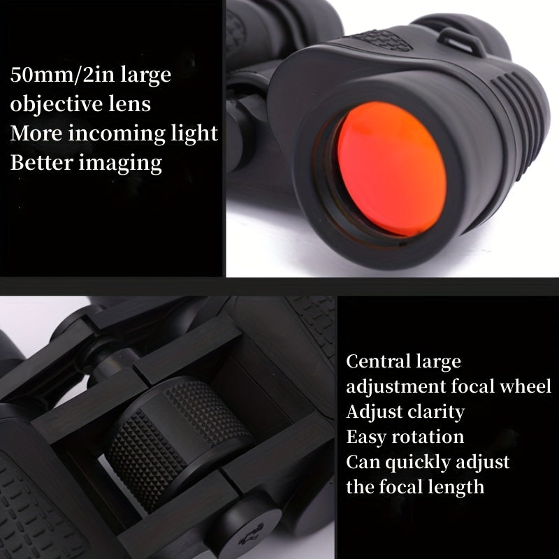 80x80 Binoculars HD Prism Glass Lens For Bird Watching Sports Concerts