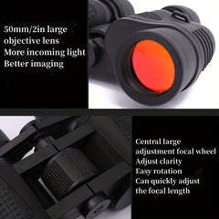 80x80 Binoculars HD Prism Glass Lens For Bird Watching Sports Concerts