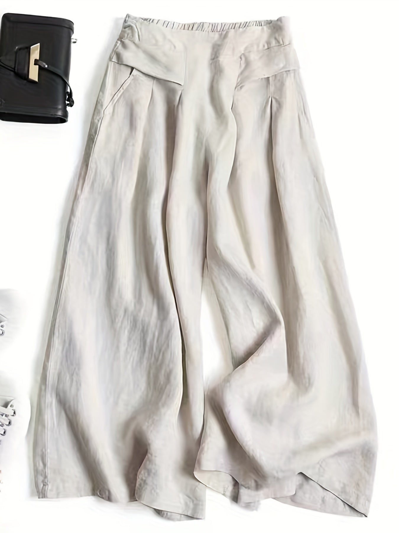 Elastic Waist Loose Pants for Spring & Summer Women