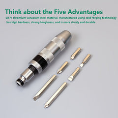 13pcs Percussion Screwdrivers Set Repair Tools Set