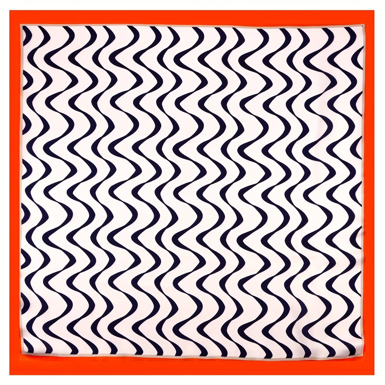 70cm Silk Square Scarf Satin Print Scarf Head Neck Scarf