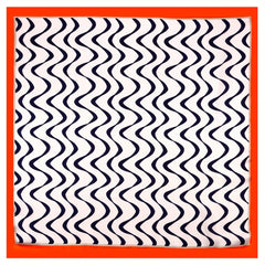 70cm Silk Square Scarf Satin Print Scarf Head Neck Scarf