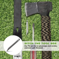 Portable Stainless Steel Key Chain with Pry Bar