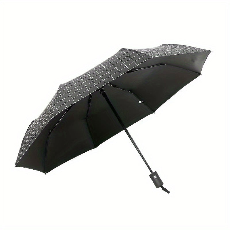 Small Fresh Lattice Umbrella Plastic Sunscreen UV Protection