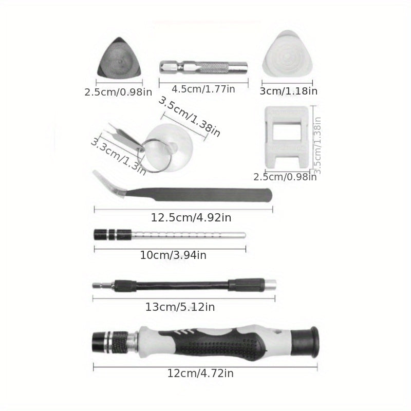 115-in-1 Precision Screwdriver Set Electronics Repair Tool Kit