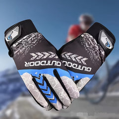 Men's Cycling Fitness Gloves Full Finger Non Slip Breathable Comfortable
