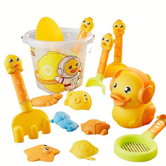 Kids Beach Toy Bucket Set 14pc Fun Water Sand Digging Shovel