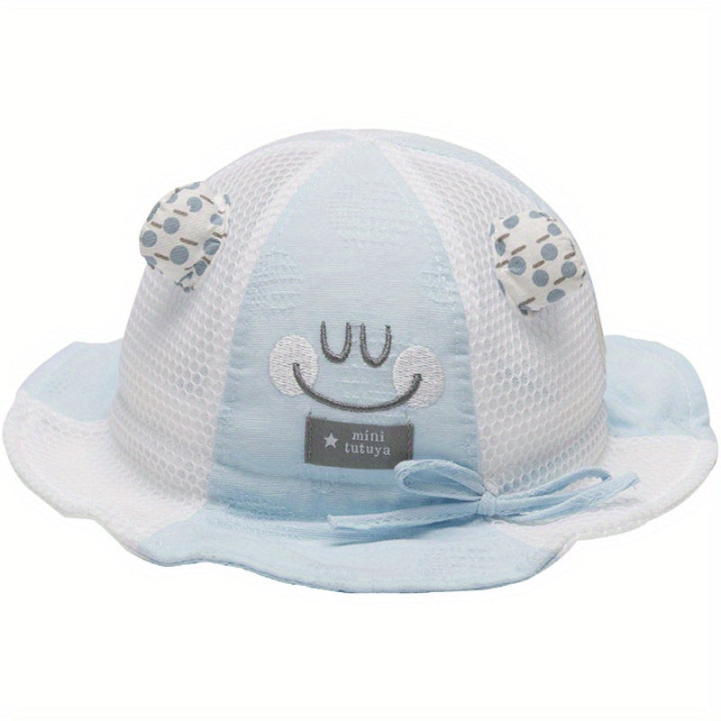 Mesh Sunshade Baby Hat for Summer Sun Protection
