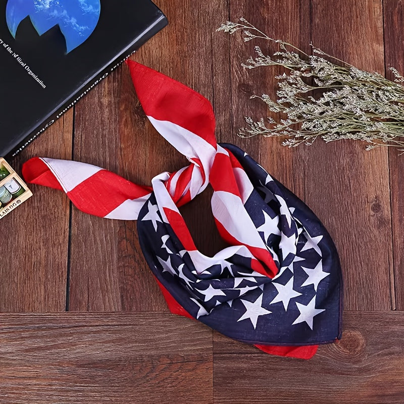 Nation Flag Riding Square Scarf Street Hip hop Headband