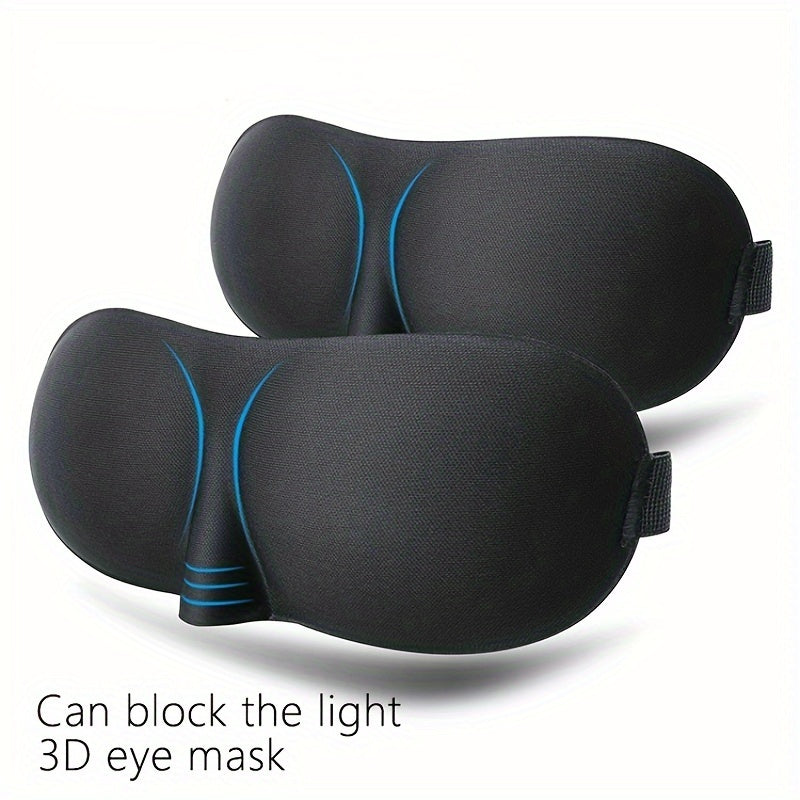 Soft Breathable 3D Blackout Eye Mask for Travel Yoga Meditation