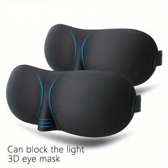 Soft Breathable 3D Blackout Eye Mask for Travel Yoga Meditation