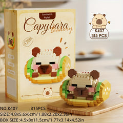 DIY Capybara Series Building Blocks Toy