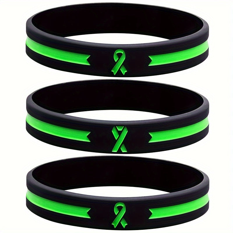 3pcs Baseball Sports Wristband Inspirational Bracelet Motivation Mode