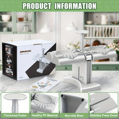 Automatic Dumpling Maker Mould Double Head Wrapper Tool