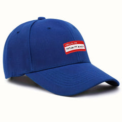 Summer Multicolor Alphabet Embroidered Men's Peaked Cap Baseball Cap