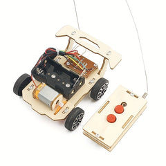 DIY Remote Control Car Kit Educational Science Toy for Kids 6 Years+