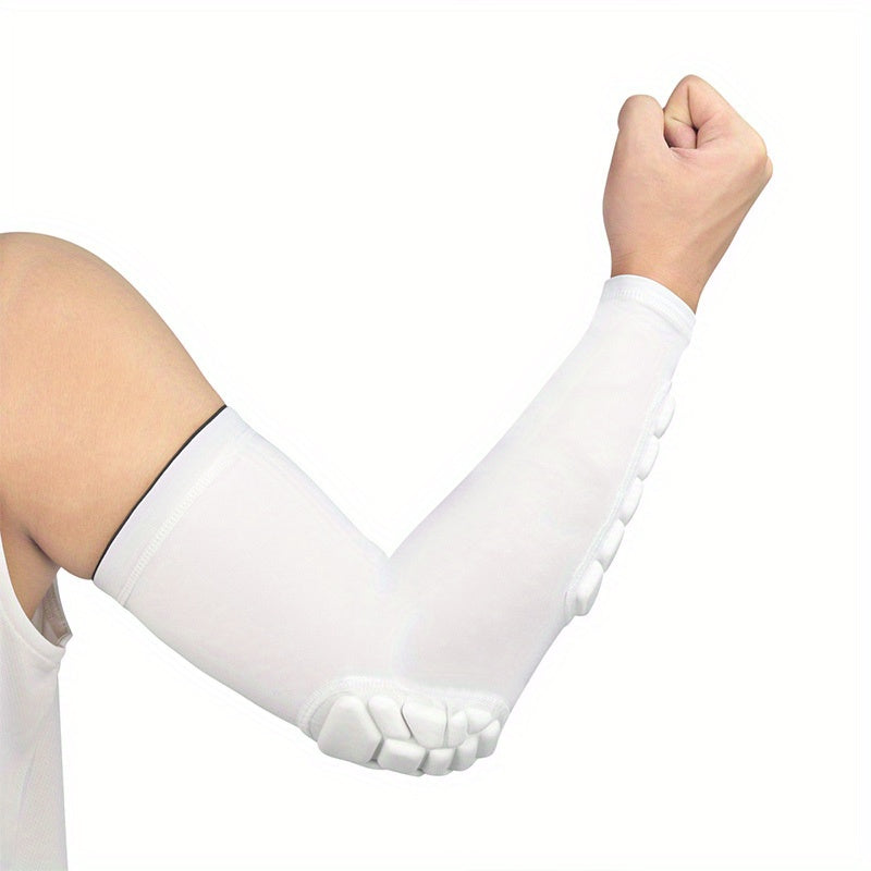 1PC Sports Elbow Protector Honeycomb Anti-collision Arm Sleeve