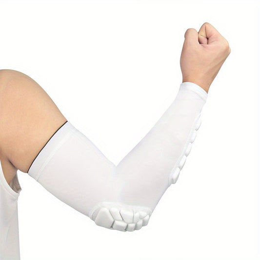 1PC Sports Elbow Protector Honeycomb Anti-collision Arm Sleeve
