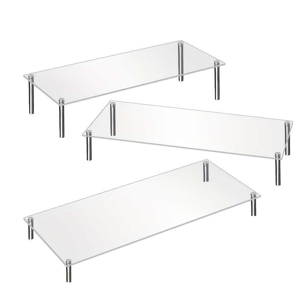 Acrylic Cake Display Stand 3mm Thickness Metal Bracket For Kids