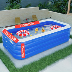 Inflatable Swimming Pool Thickened Baby Folding Bath for Adults