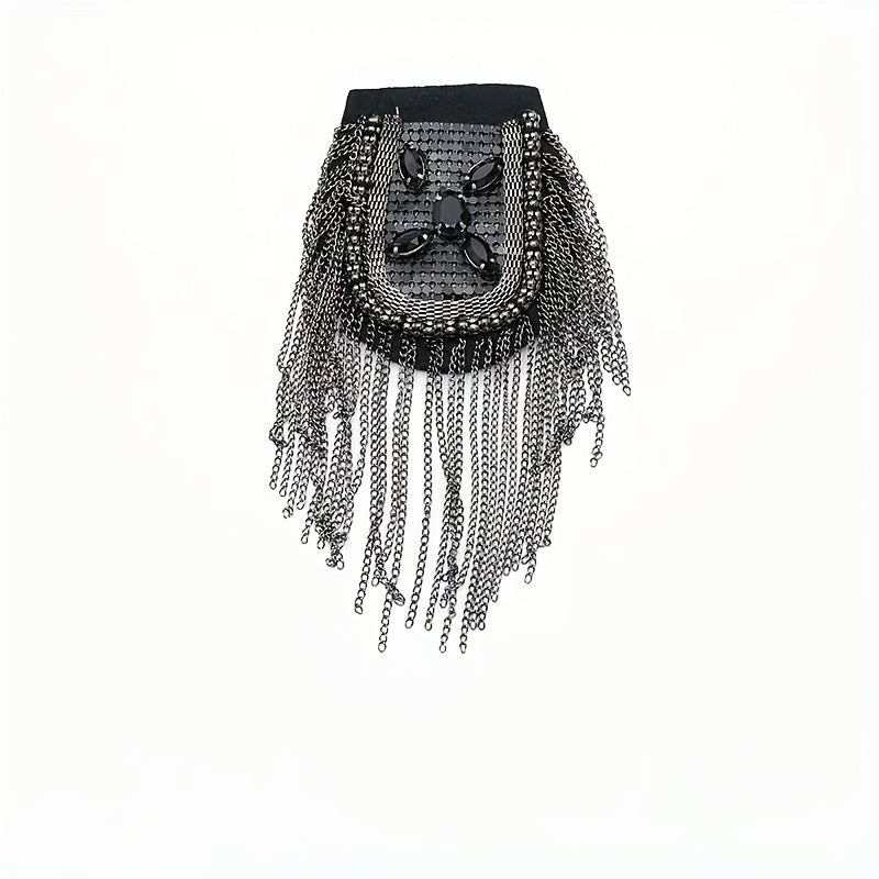 European/American Fringed Epaulets Shoulder Accessory