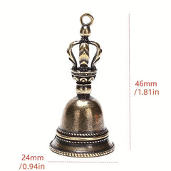 Brass Handicraft Magic Bell Keychain Pendant
