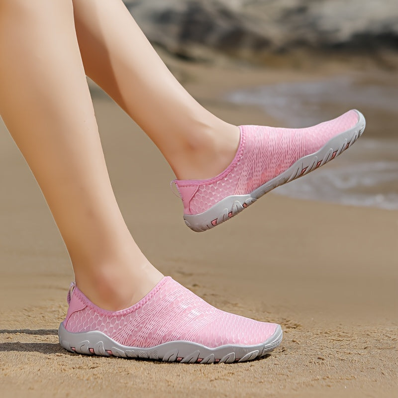 Honeycomb Sporty Watch Shoes Lightweight Aqua Socks